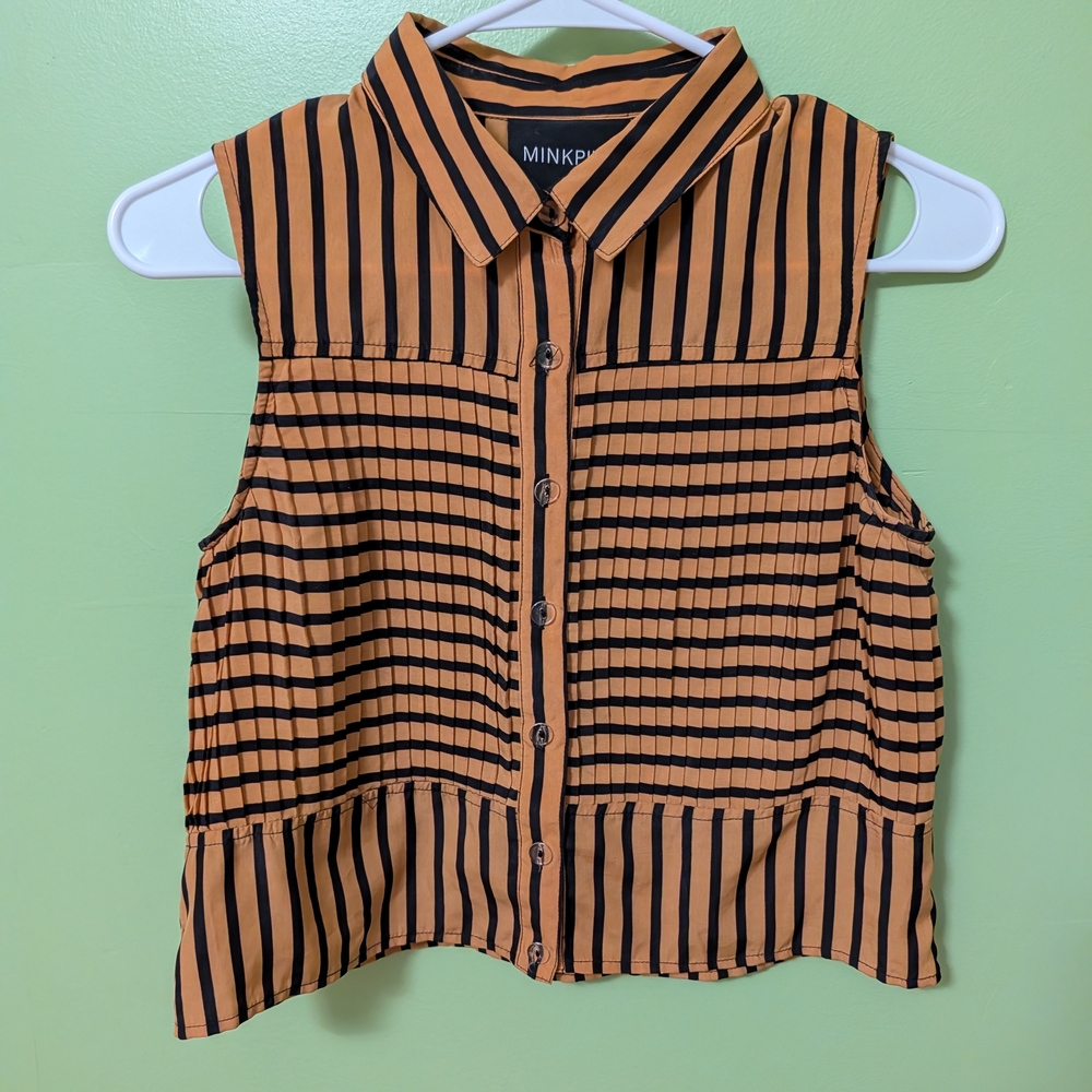 MINKPINKStriped Sleeveless Top